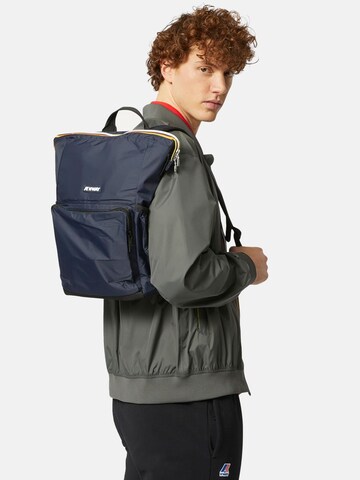 Sac à dos 'Zaino' K-Way en bleu