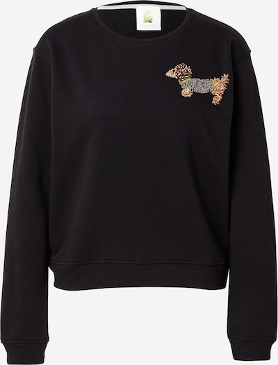 PRINCESS GOES HOLLYWOOD Sweater majica u smeđa / žuta / narančasta / crna, Pregled proizvoda