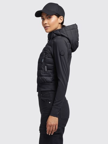 khujo Between-Season Jacket 'Dalis Matt' in Black