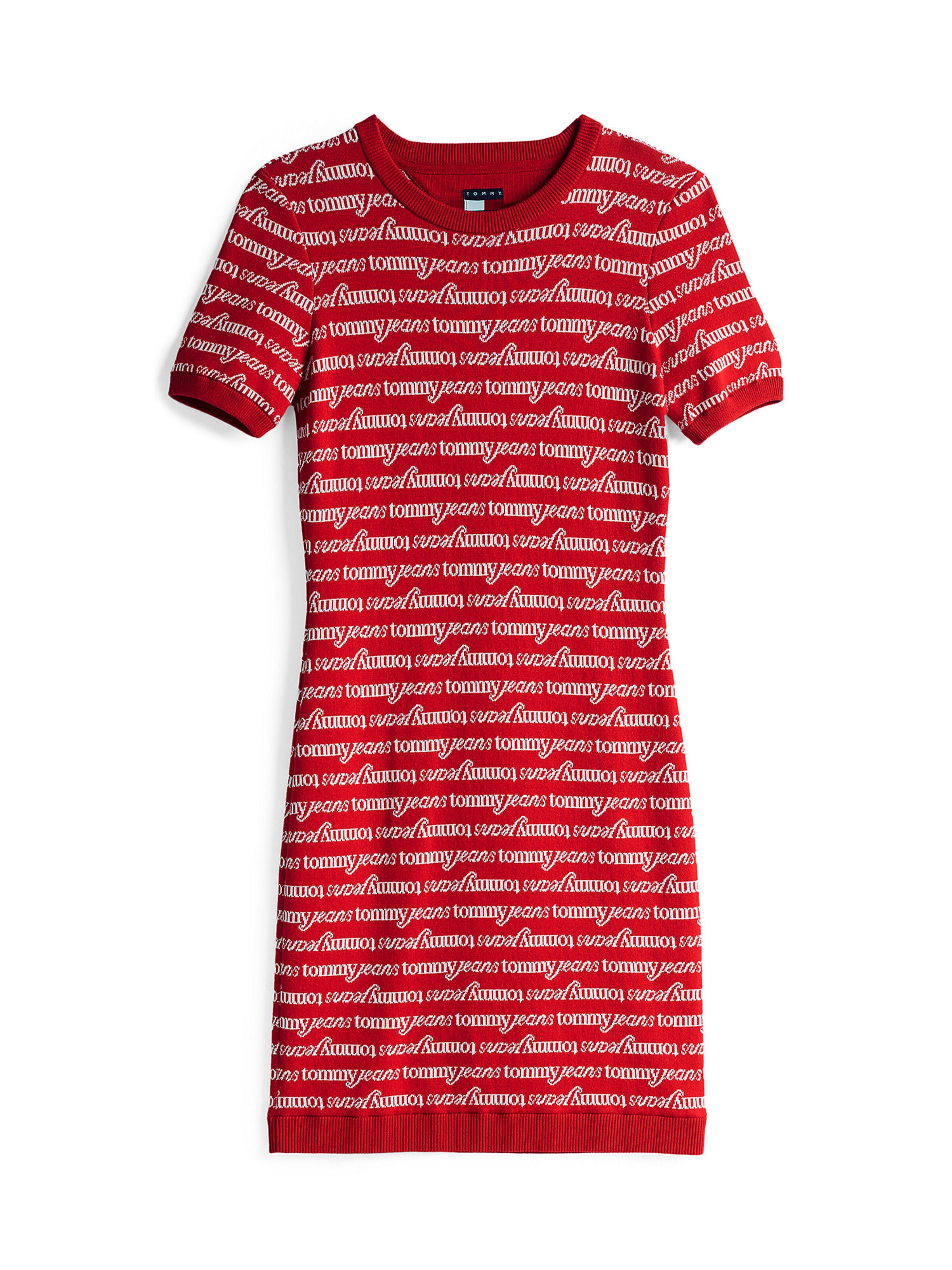 Tommy Jeans Kleid 'Mini Jumper' in Mischfarben: Vorderseite