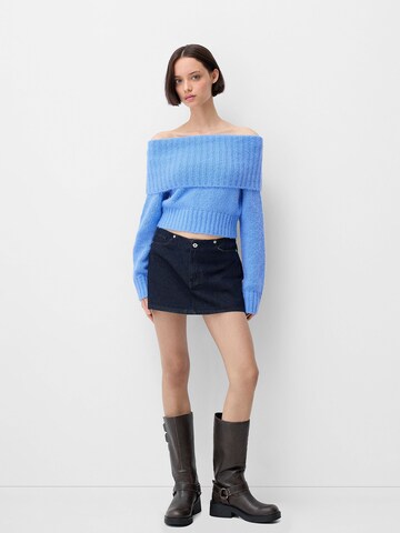Bershka Trui in Blauw