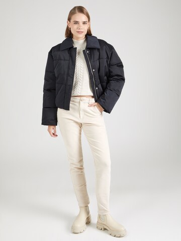Abercrombie & Fitch Winter jacket in Black