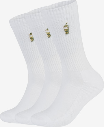 Flip Sox Sokken in Wit: voorkant