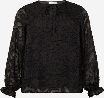 EVOKED Blouse 'KIRLY' in Black: front