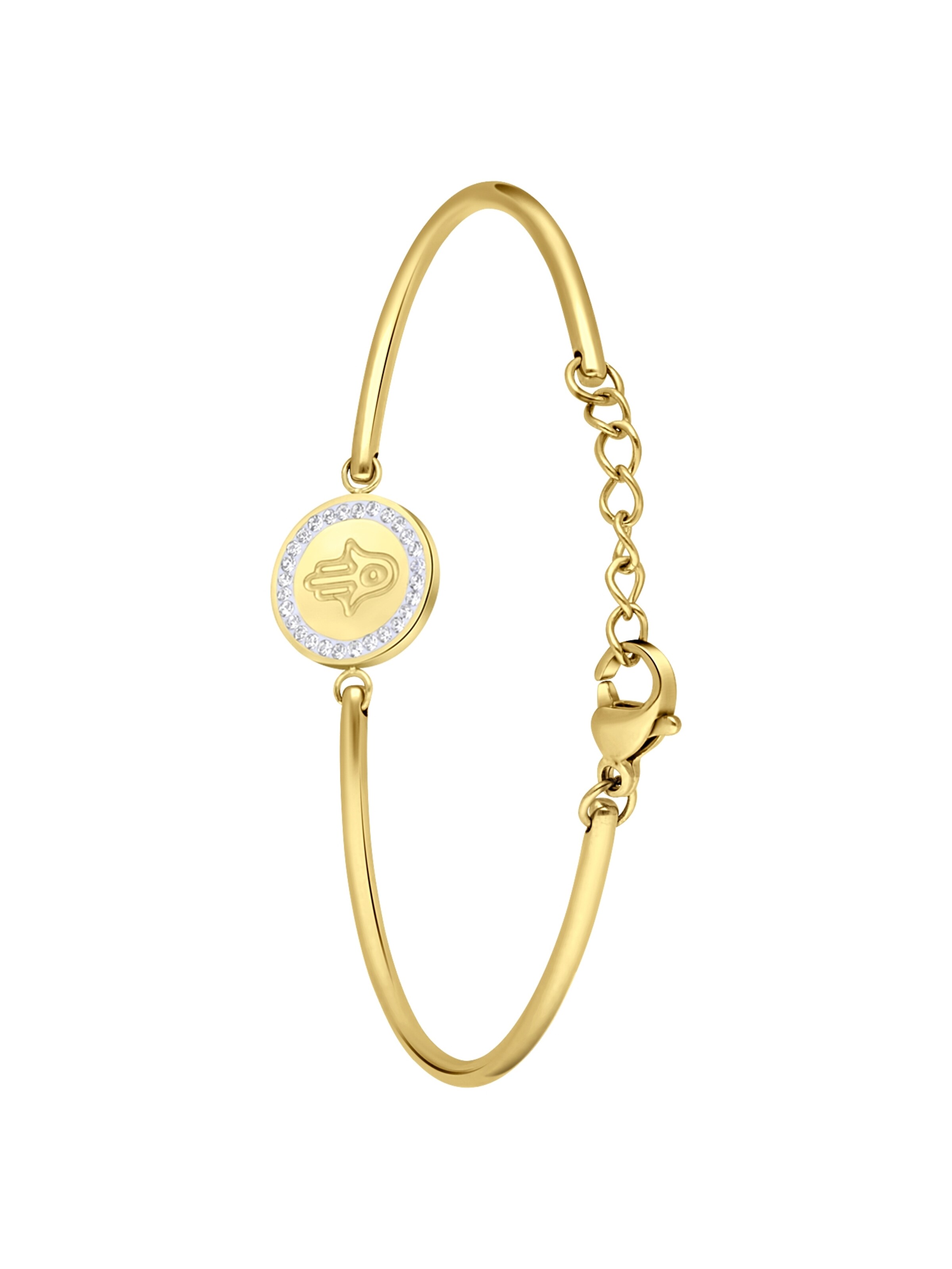 Lucardi Bracelet in Gold: front