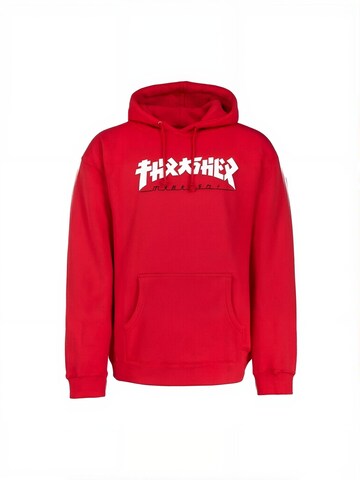 THRASHER Sweatshirt 'GODZILLA' in Rood: voorkant