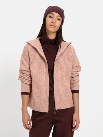 CAMEL ACTIVE Knit Cardigan in Pink: front
