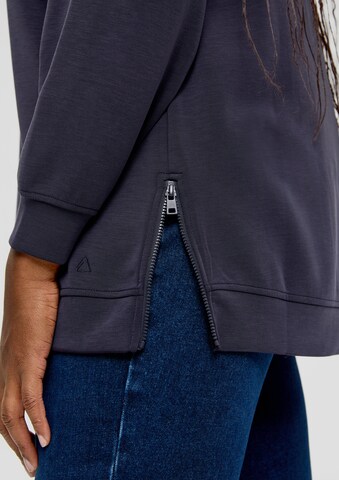 Sweat-shirt TRIANGLE en bleu