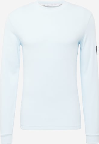 Calvin Klein Jeans - Camiseta en azul: frente