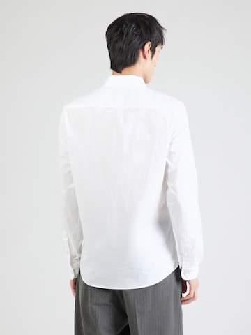BOSS - Ajuste regular Camisa 'ROAN' en blanco