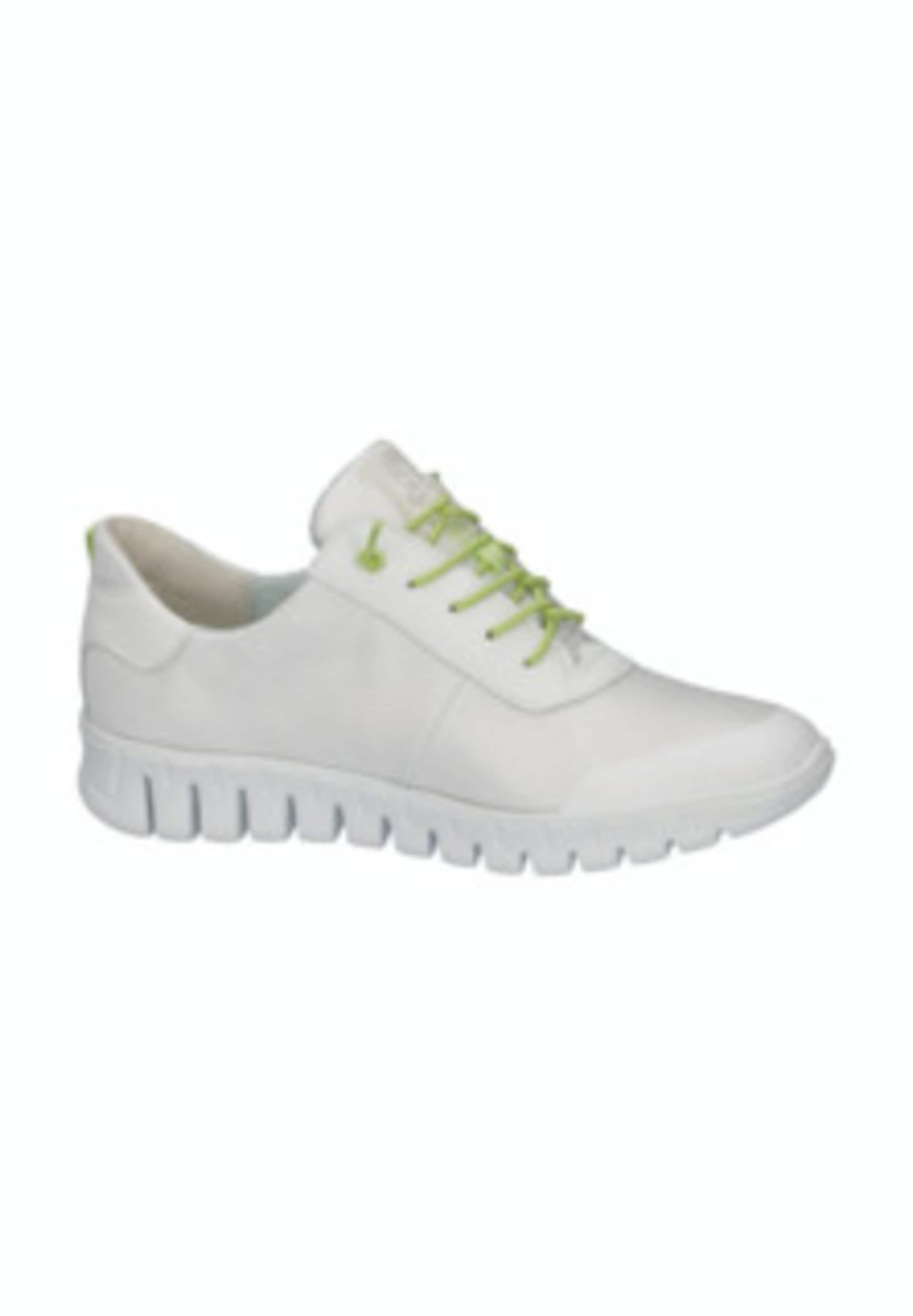 WALDLÄUFER Platform trainers in White