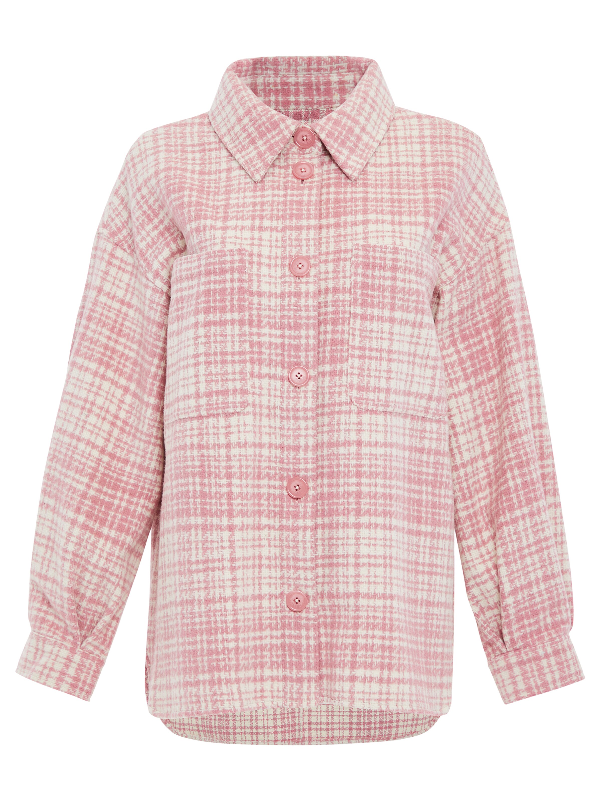 Threadbare Jacke 'Drake' in Pink: Vorderseite
