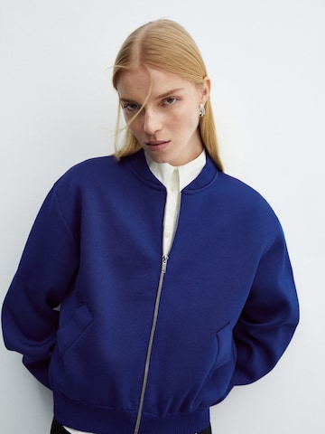 MANGO Strickjacke 'Bulerias' in Blau: predná strana