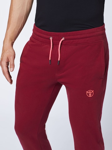 CHIEMSEE Tapered Pants in Red