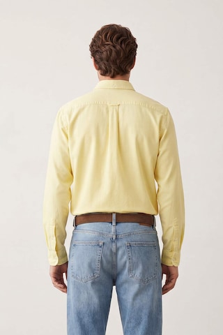 Trendyol Regular Fit Hemd in Gelb