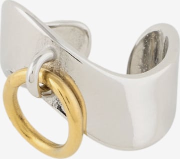 Boucles d'oreilles 'Ear cuff Wavy Trash S' YParis en argent : devant