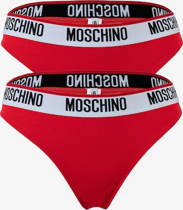 MOSCHINO Panty in Red: front