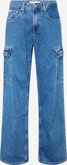 Calvin Klein Jeans Jeans cargo '90'S LOOSE' en bleu denim, Vue avec produit