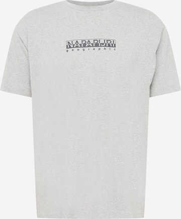 T-Shirt NAPAPIJRI en gris : devant