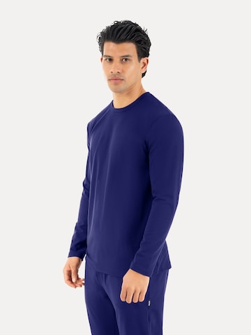 Smilodox Shirt 'Xion' in Blauw: voorkant