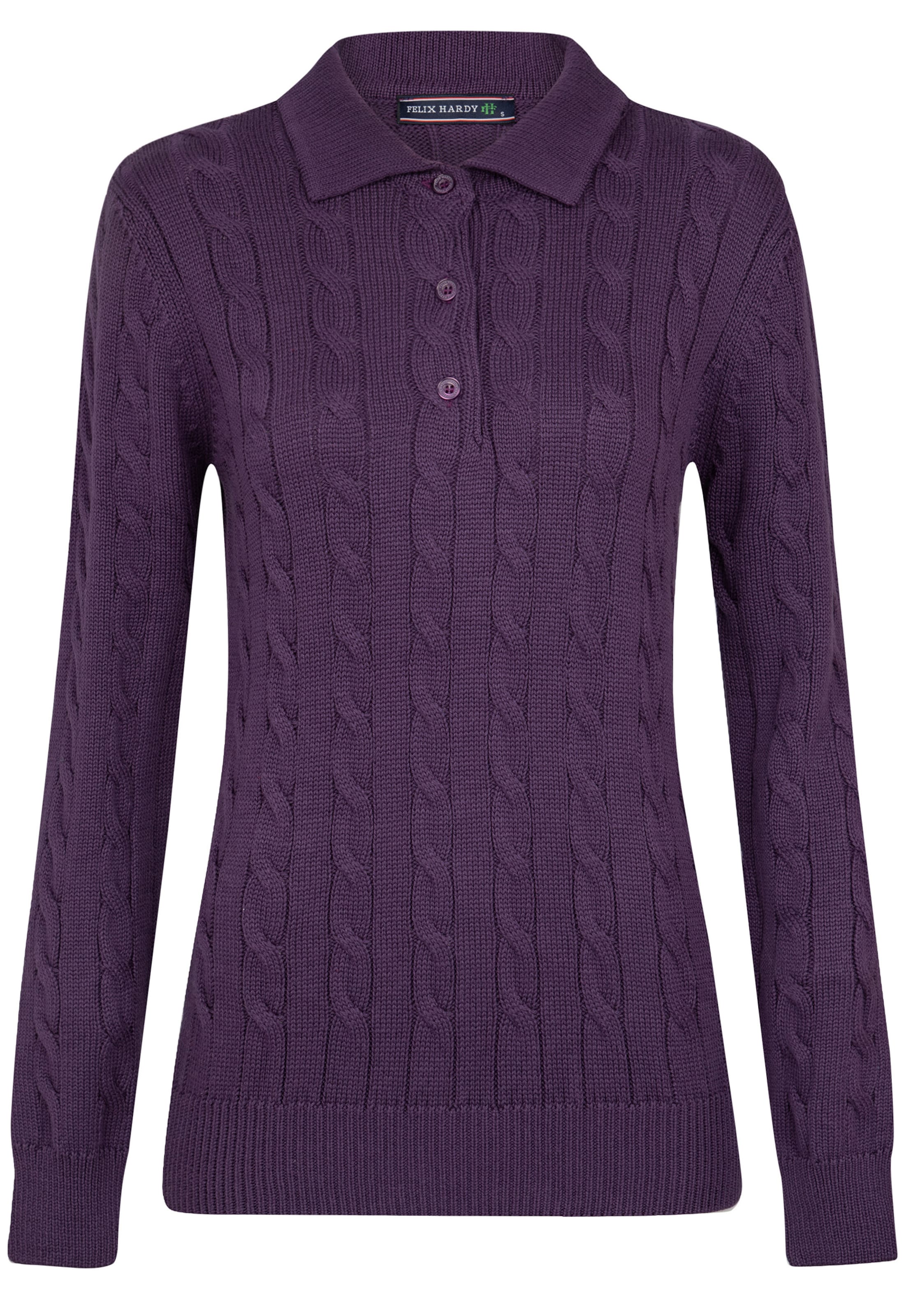 Felix Hardy Trui in Lila: voorkant
