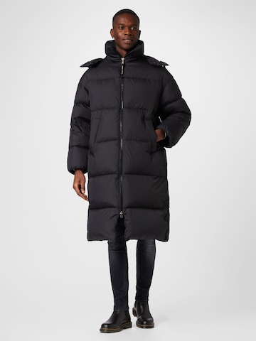 Manteau d’hiver Marc O'Polo en noir : devant