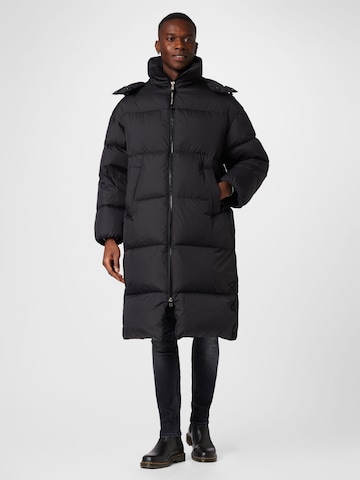 Marc O'Polo Winter Coat in Black: front