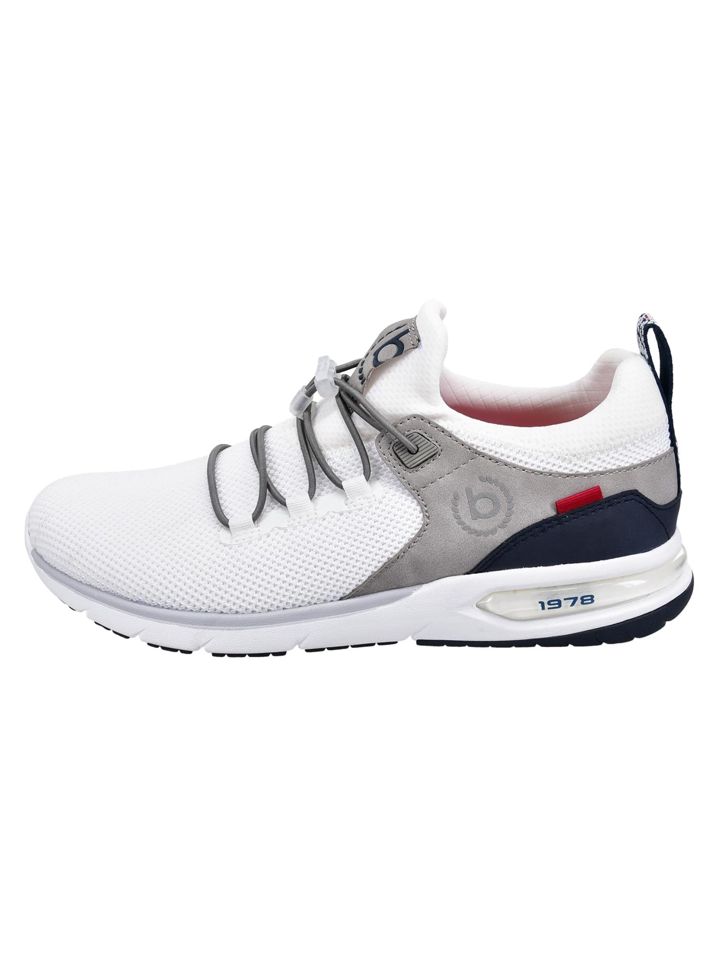 bugatti Sneakers laag 'Basic' in Wit: voorkant