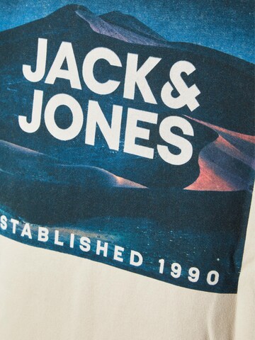 JACK & JONES Sweatshirt 'Swish' in Beige