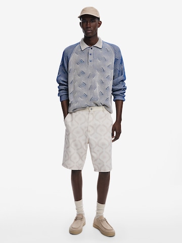 Regular Pantalon Desigual en blanc