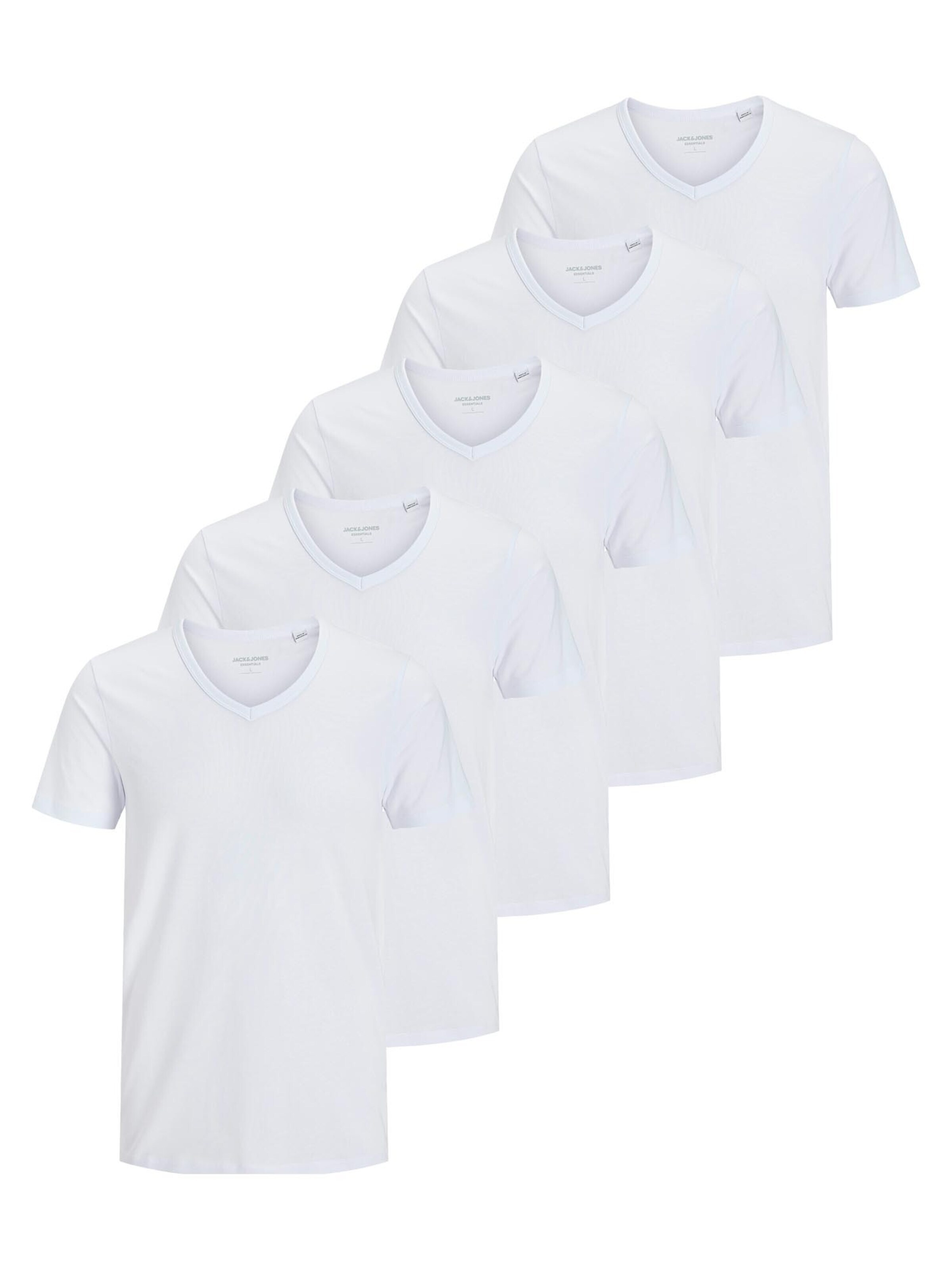 JACK & JONES Shirt 'Essentials' in White: front