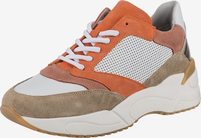 JOLANA & FENENA Sneaker in beige / gold / orange / weiß, Produktansicht