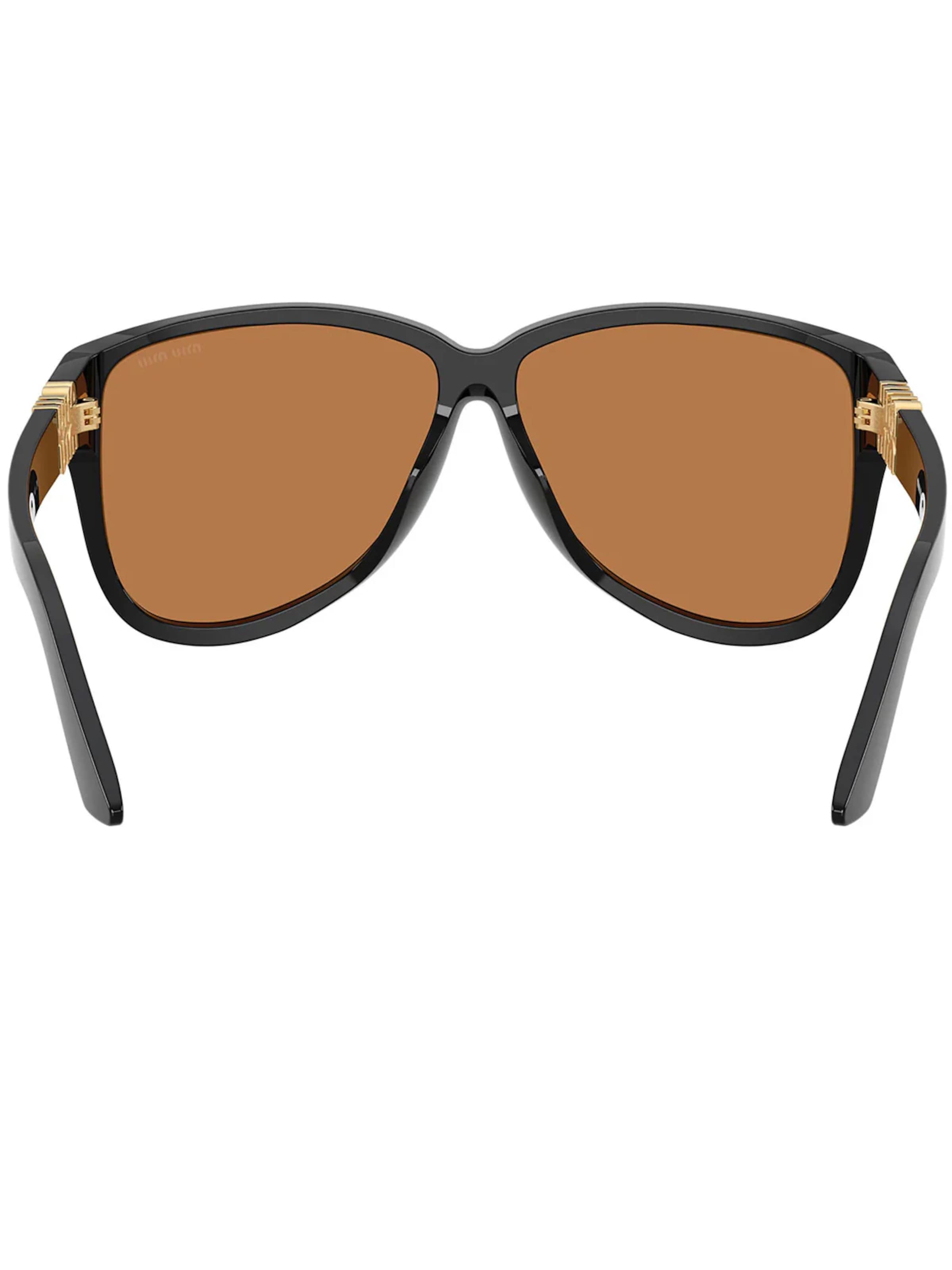 Occhiali da sole 'MUA08S 16K90Q' di Miu Miu in nero