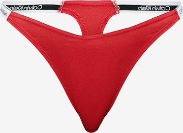 Calvin Klein Underwear String in Red: front