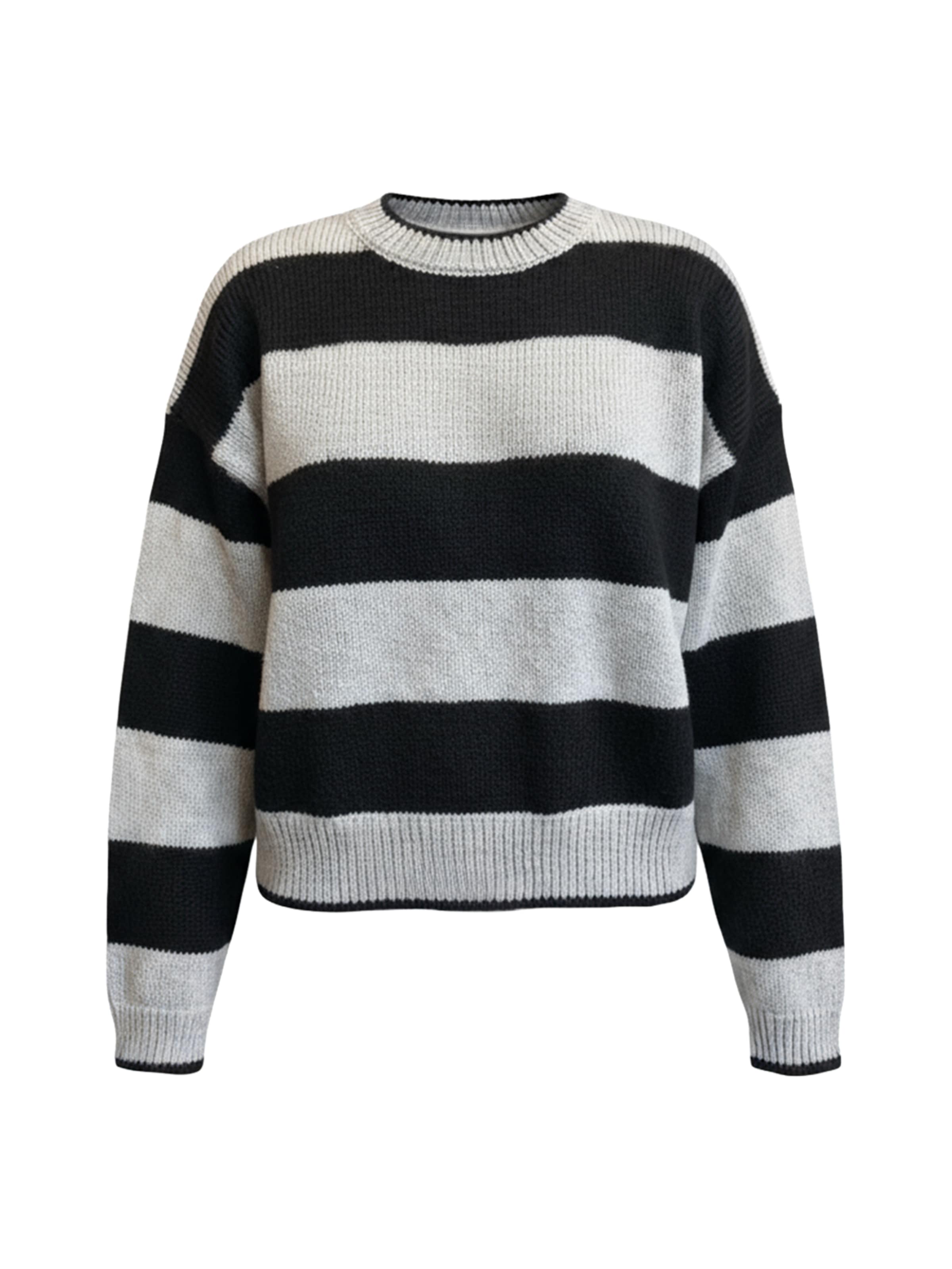 studioselect Sweater 'Raven' in Grey / Black, Item view