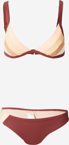 RIP CURL Triangel Bikini 'SURF REVIVAL' in Lila: predná strana