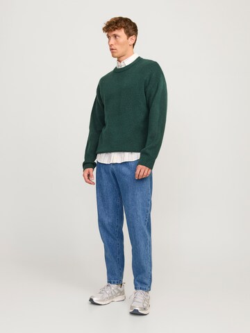 JACK & JONES Regular Pleated Jeans 'JJIBILL JJRICO' in Blue