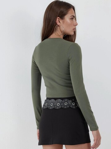 Busem Top in Groen