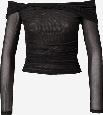 melns EDITED T-Krekls 'Bea': no priekšpuses