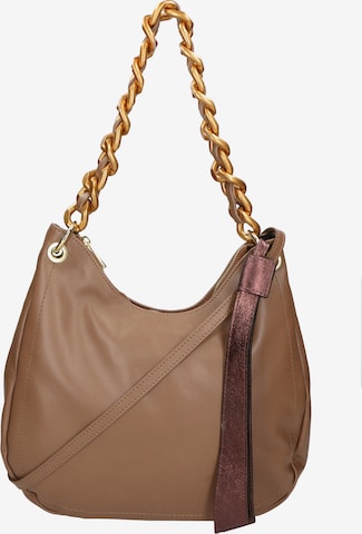 Gave Lux Schultertasche in Braun: Vorderseite