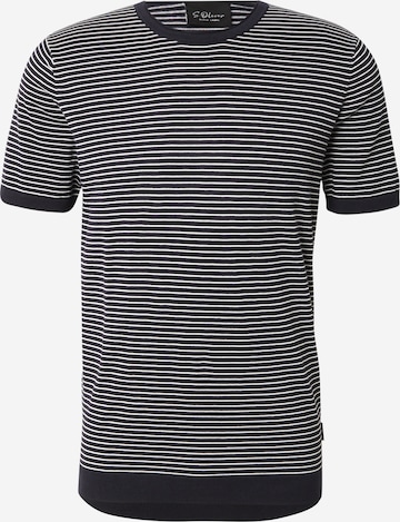 s.Oliver BLACK LABEL Neulepaita värissä sininen: etupuoli