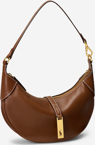 Polo Ralph Lauren Torba za čez ramo | rjava barva: sprednja stran