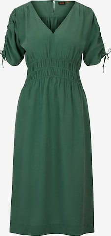 BOSS Orange Dress 'Dizzetta' in Green: front