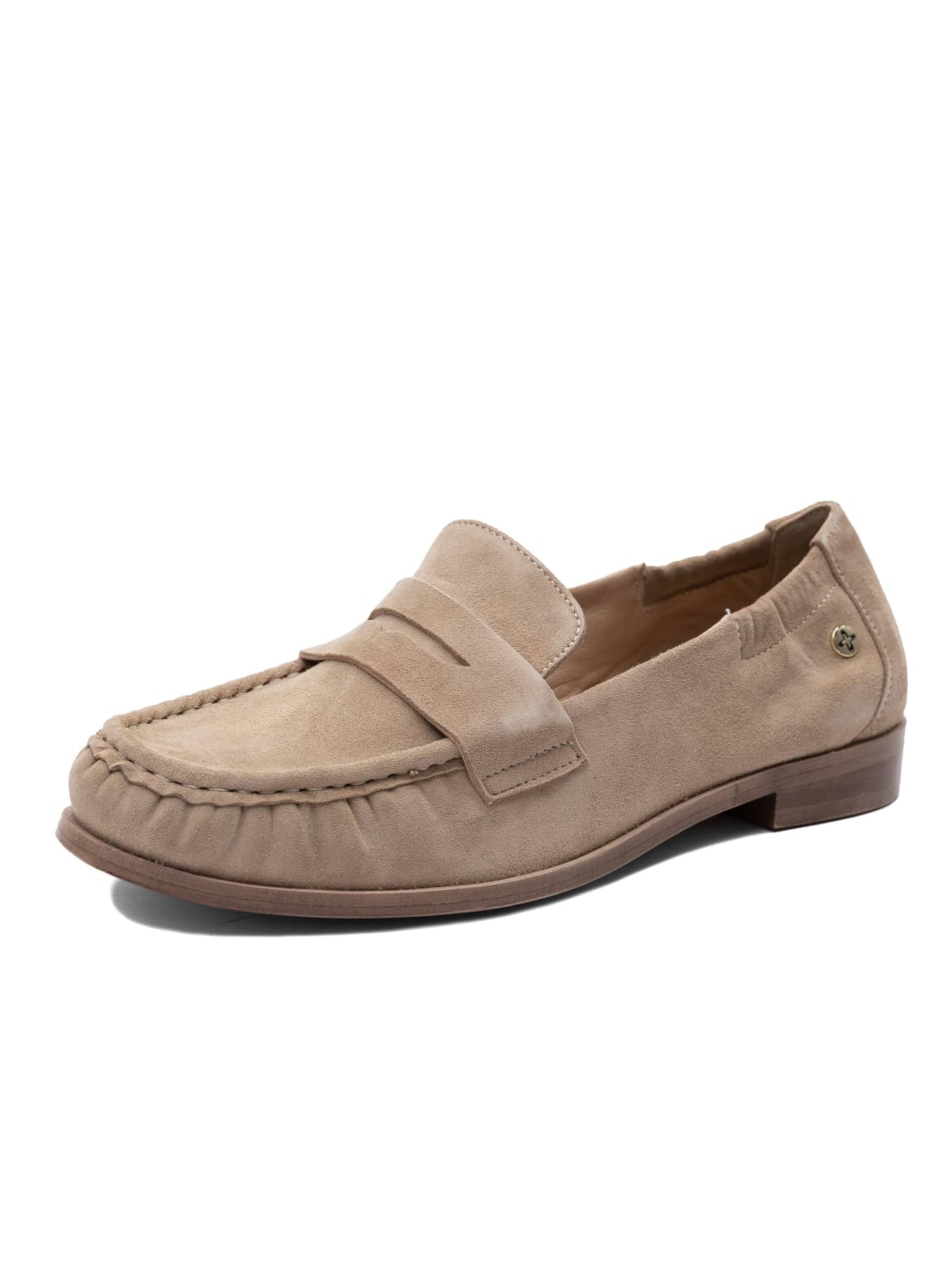 Maciejka Mokassin‌‌‌‌‌‌‌‌‌ in Beige: Vorderseite