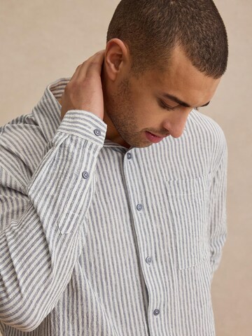 Regular fit Camicia 'Mio' di DAN FOX APPAREL in grigio