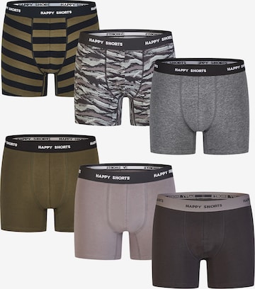 Happy Shorts - Boxers ' Camou-Prints ' em mistura de cores: frente