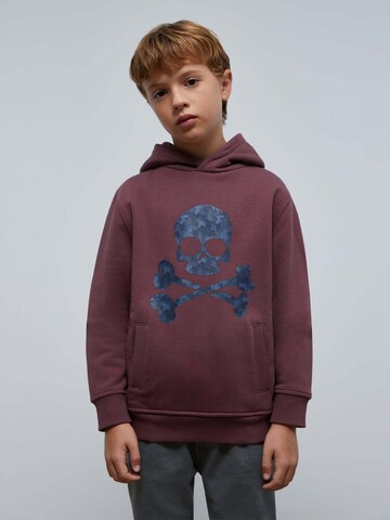 Scalpers Sweatshirt in Rood: voorkant