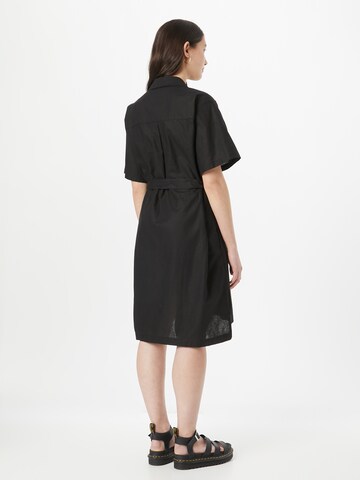 MAKIA - Vestido camisero 'Kiara' en negro