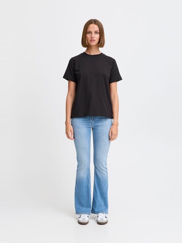 ICHI Shirt ' IHPALMER LOOSE' in Zwart