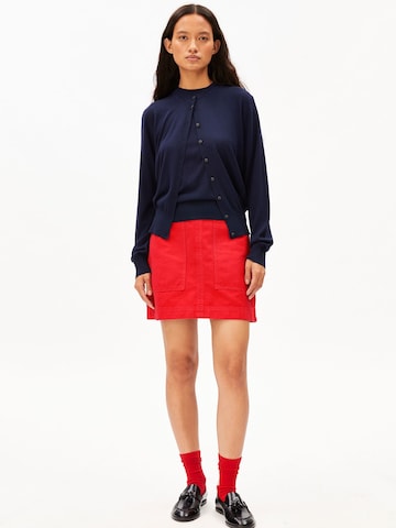 ARMEDANGELS Knit Cardigan in Blue: front